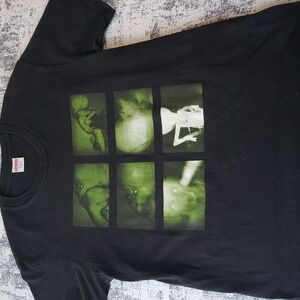 SUPREME x Rubber Johnny x Chris Cunningham Aphex Twin Squarepusher black tshirt